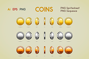 Coins, an Object Graphic by yurakr (Thumbnail 1 of 3)