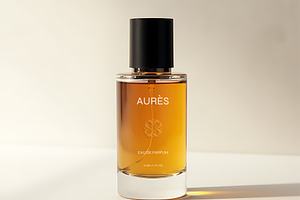 Minimalist Perfume Bottle Mockup