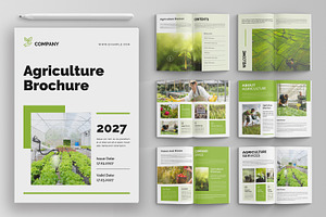 Agriculture Brochure Template