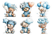 Whimsical Teddy Bear With Balloon, an Animal Illustration by Creative Art (Thumbnail 5 of 6)