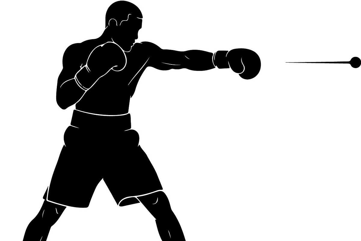 Boxing Fighter Silhouette Bundle, an Illustration by Designs_River (Photo 25 of 31)
