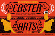 Trust Parade Typeface, a Blackletter Font by alit design (Thumbnail 2 of 17)