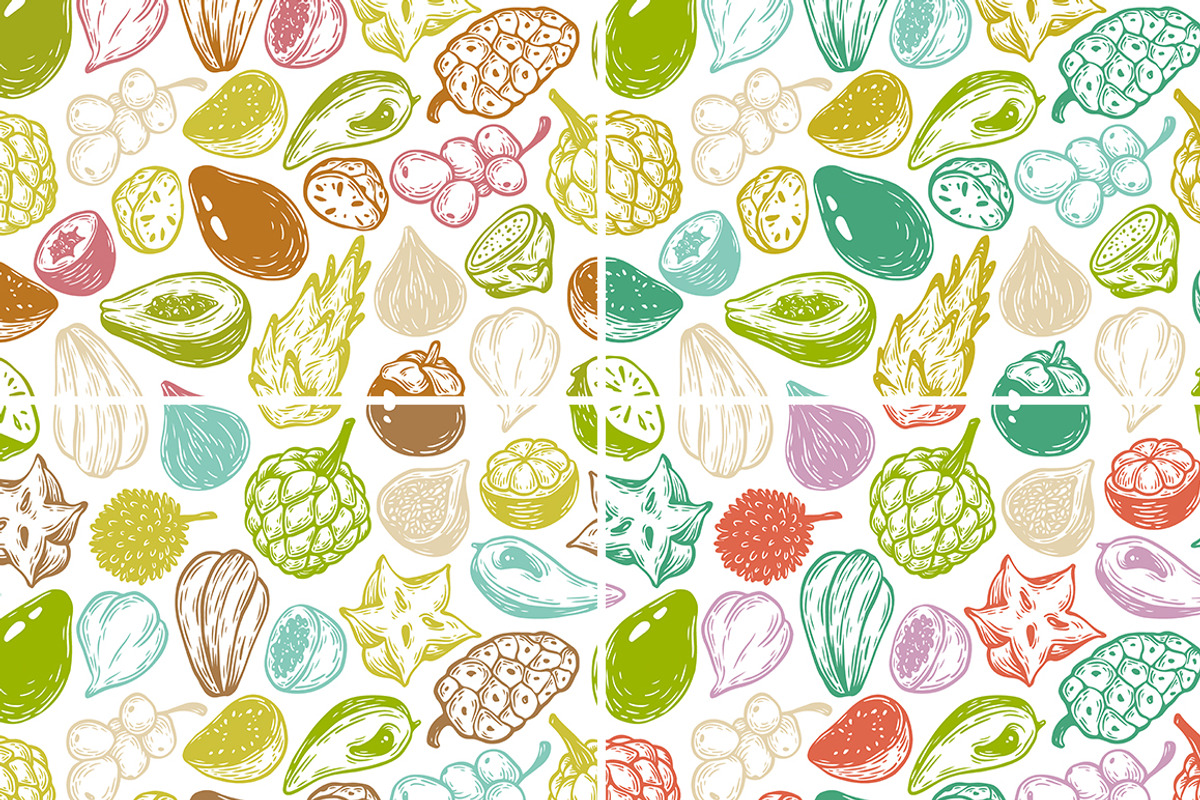 Exotic Fruits, Illustrations., a Food Illustration by Olga Olmix (Photo 7 of 8)