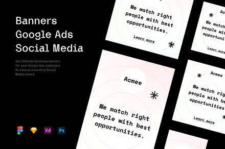 Hiring - Banners, a Templates & Theme by Petr Bilek