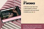 Showit Website template Therapist, an App Template by Digital&Chic (Thumbnail 6 of 8)