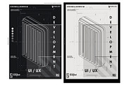 Abstract Futuristic tech Posters, a Technology Illustration by Andrew_Derr (Thumbnail 2 of 10)