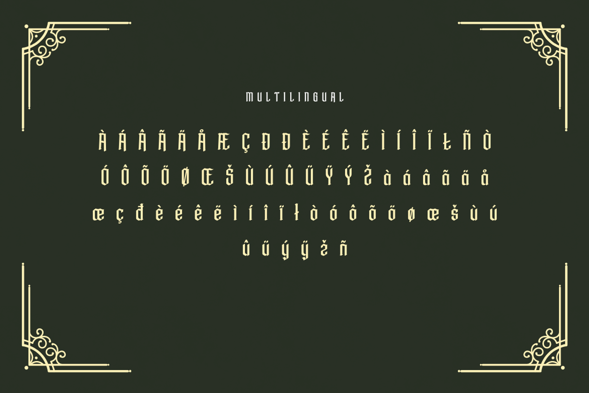 ARHOKY, a Blackletter Font by productype1 (Photo 12 of 13)