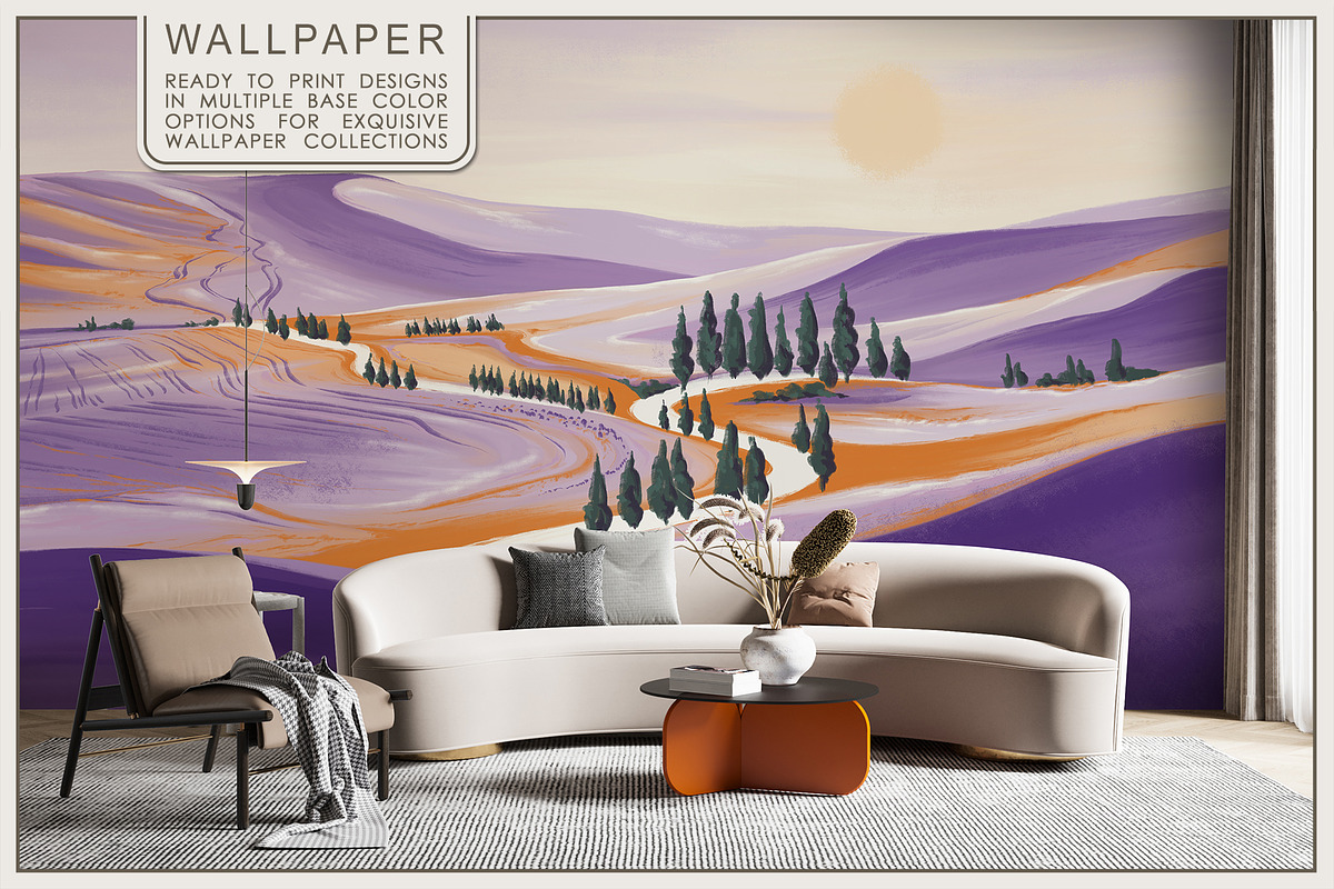 Fresco collectionEthereal Fields, a Wallpaper Graphic by Natalia0307 (Photo 10 of 13)