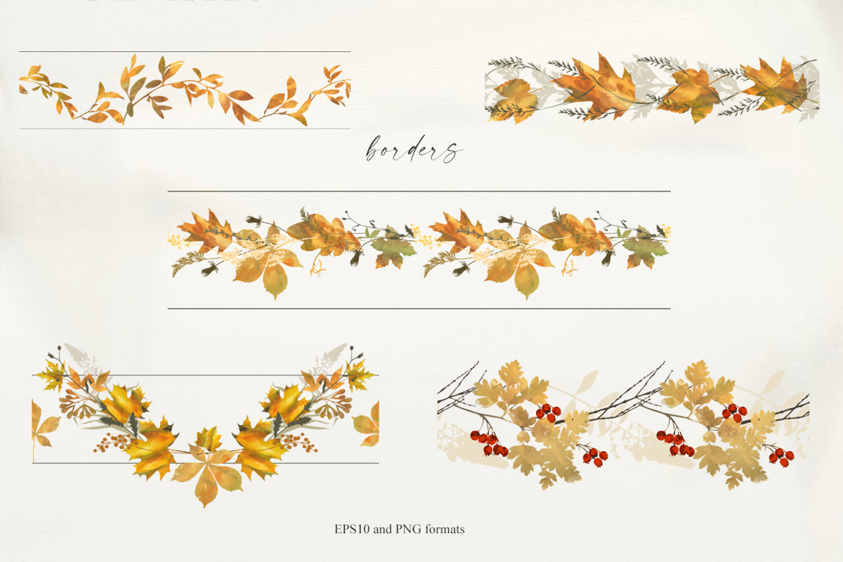 Autumn sentiment - vector clipart, a Decorative Illustration by Vasmila (Photo 11 of 14)