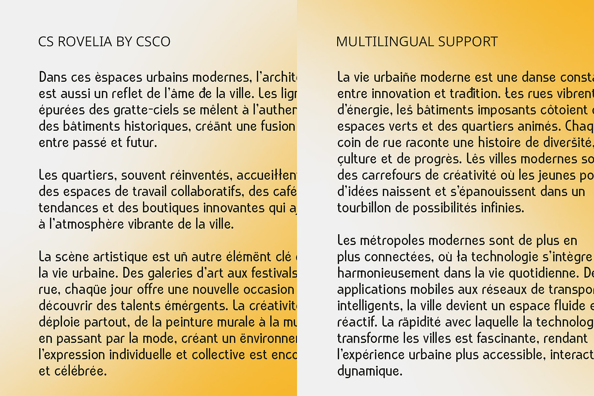 CS Rovelia – Modern Font, a Sans Serif Font by Craft Supply Co. (Photo 7 of 8)