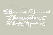 Muthainah - Islamic Calligraphy, a Script Font by TypeClassHeroes (Thumbnail 2 of 10)