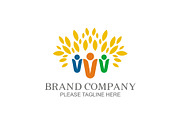 20 Logo Family Life Templates Bundle, a Branding & Logo Template by Friendesigns (Thumbnail 12 of 21)