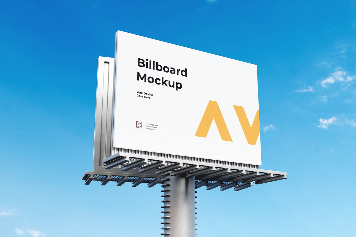 Billboard Mockup, an Advertising Mockup by zpackcreative (Photo 1 of 4)