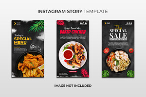 Food Menu Instagram Story Template