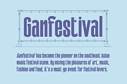 Galfego Condensed Sans Serif, a Sans Serif Font by Craft Supply Co. (Thumbnail 7 of 12)