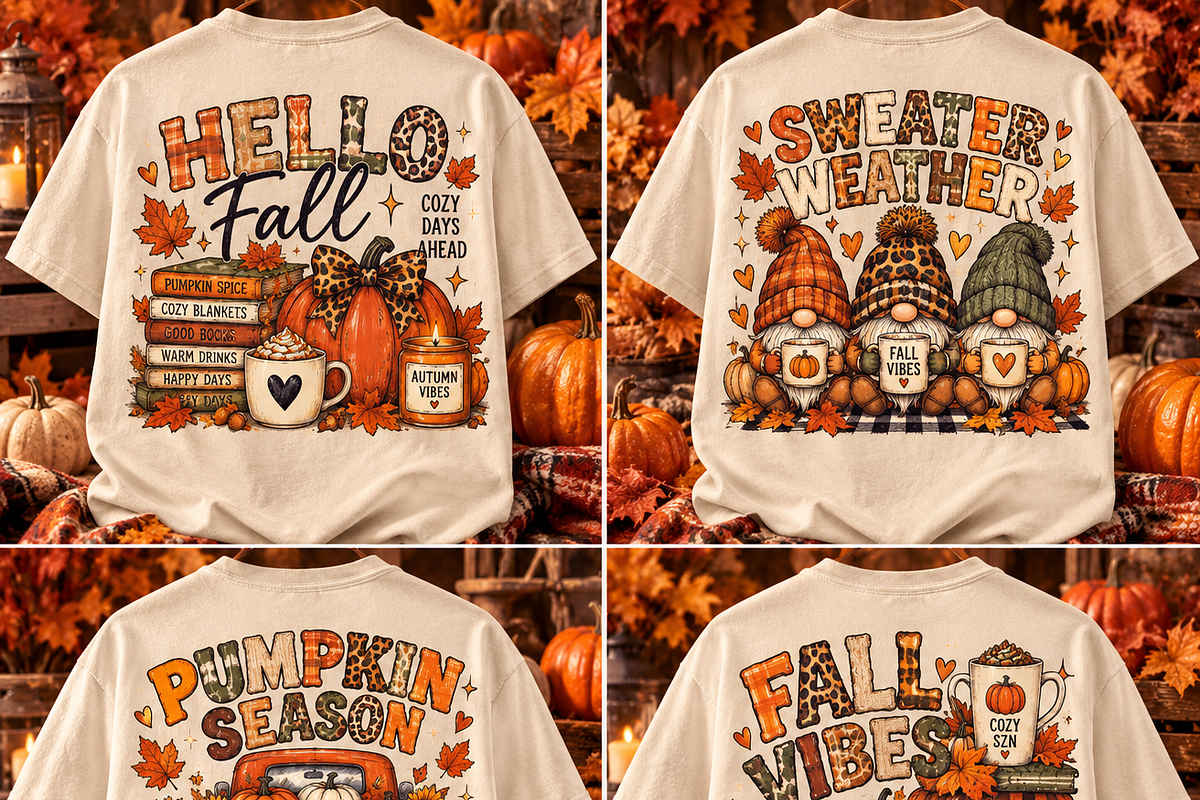 PUMPKIN SEASON FALL BUNDLE 38 PNG, an Object Graphic by ElDesignState (Photo 20 of 20)