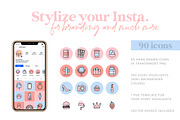 Cute Instagram Highlight Icon Bundle, an Icon by Pulpixel Design (Thumbnail 8 of 24)