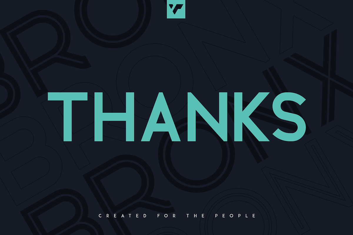 Bronx - Sans Serif typeface 6 fonts, a Sans Serif Font by VP Fonts (Photo 11 of 11)