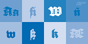 Sebaldus, a Blackletter Font by preussTYPE (Thumbnail 8 of 8)