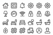 Vector Modern Mobile UI Icons, an Outline Icon by adenpinkstore (Thumbnail 14 of 14)