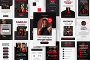 Fitness Coach Canva Template Bundle, a Social Media Template by DigiPax (Thumbnail 10 of 15)