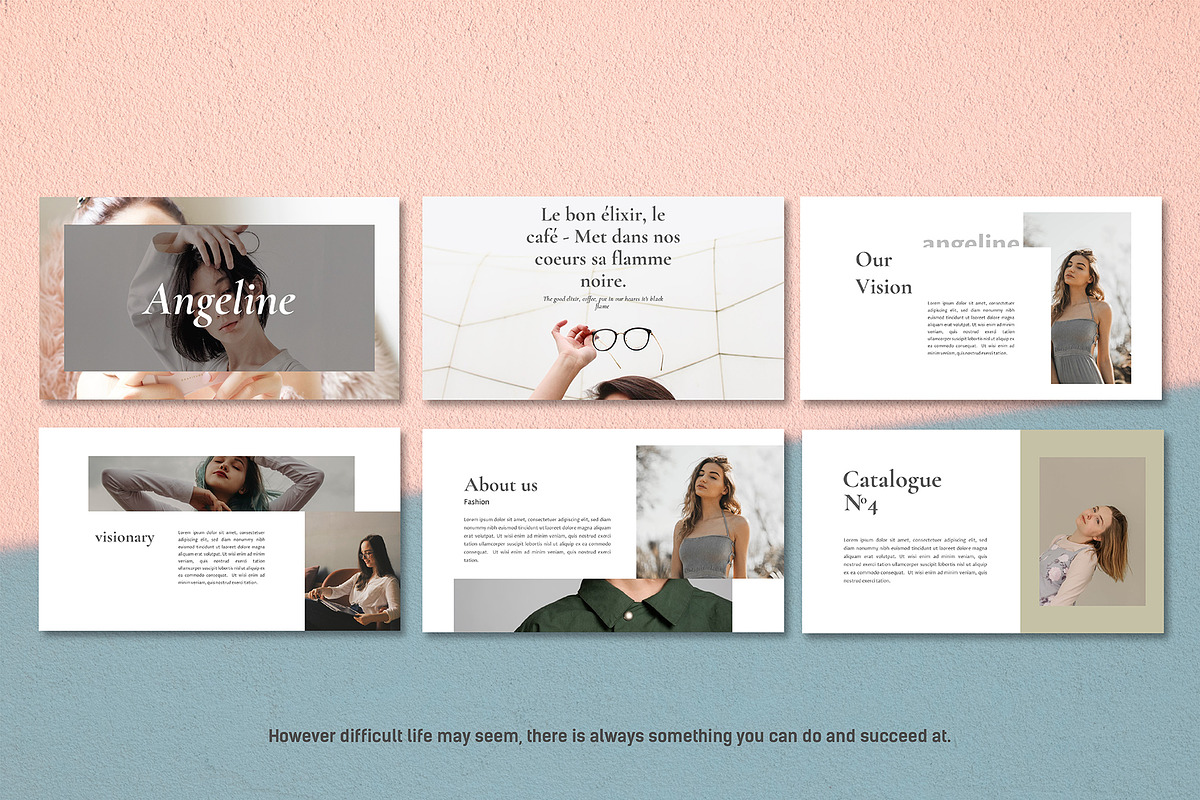 Angeline - Powerpoint Template, a Presentation Template by Mox Design ...