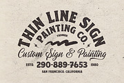 Penster Bross - Rough Display Font, a Font by Letterhend Studio (Thumbnail 4 of 9)