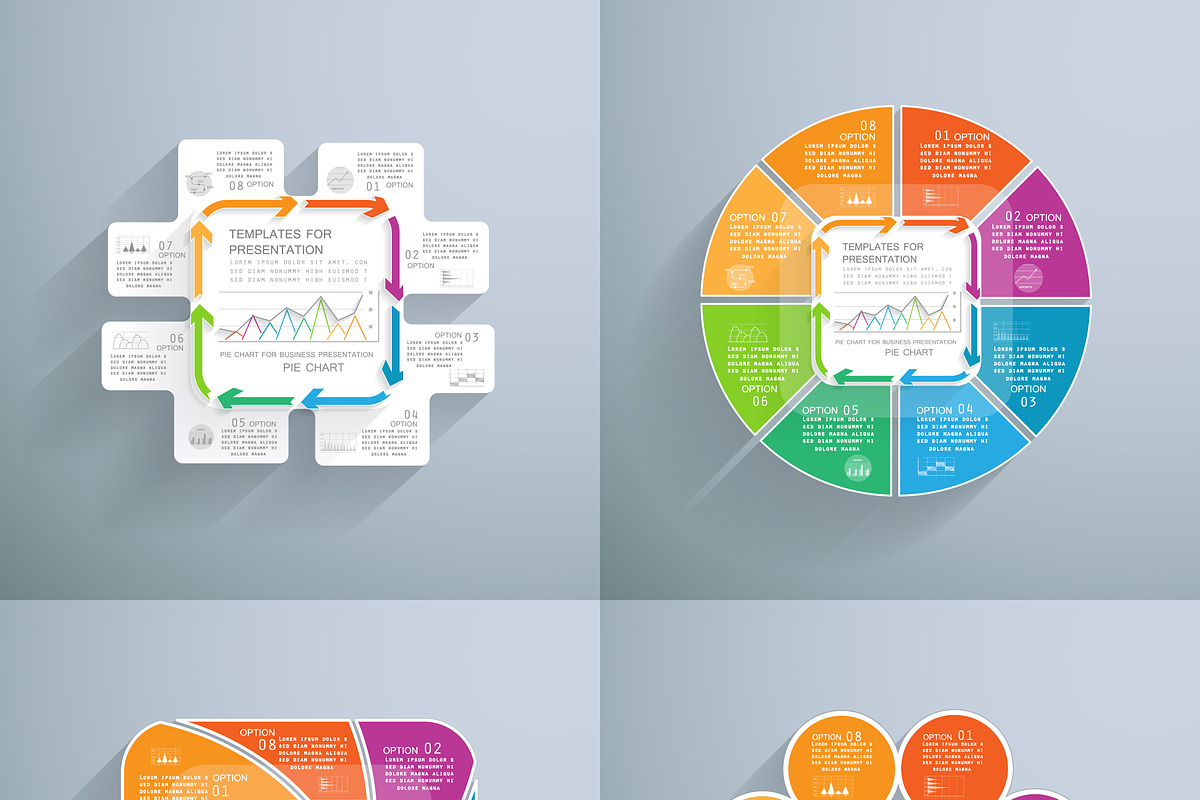 Set of infographics, a Graphic by Mechik (Photo 16 of 19)