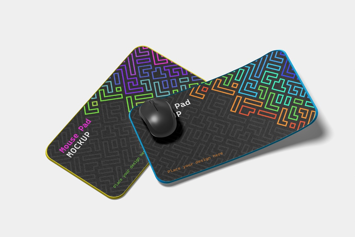 High Quality Mouse Pad Mockup, a Pens & Pencil Mockup by Onezero (Photo 4 of 5)