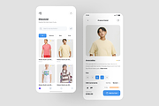 X-Style - Fashion App UI Kit, an UI Kit Template by iDoodle Studio (Thumbnail 3 of 4)