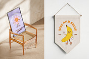 Retro Mood. Cartoon characters., a Decorative Illustration by Sweet Corner (Thumbnail 9 of 12)
