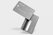 Plastic Credit Card Mockup Template, a Product Mockup by graphypix (Thumbnail 3 of 4)