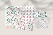 Christmas digital paper pack, a Pattern Graphic by Tiana Geo (Thumbnail 2 of 6)