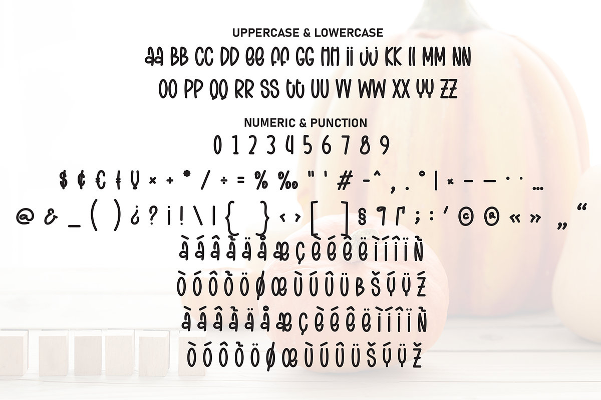 Special Pumpkin | Script Font, a Script Font by Scratchones (Photo 7 of 8)