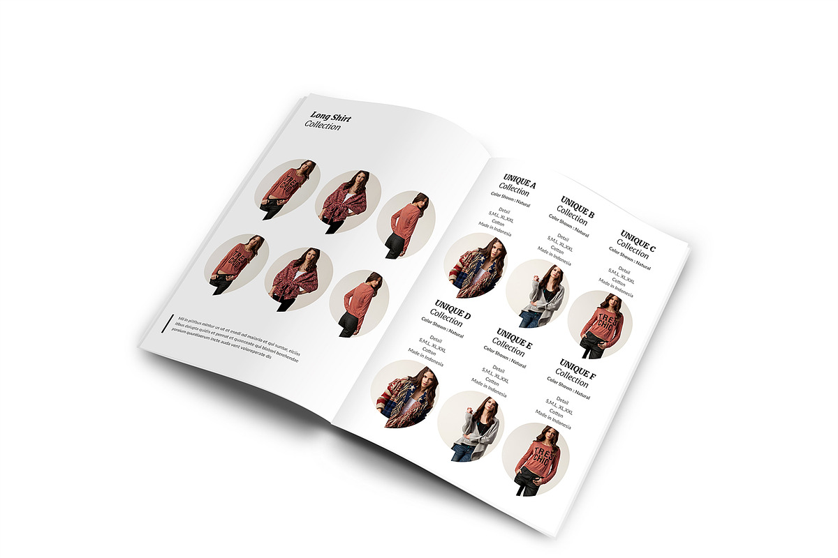 Union - A4 Fashion Lookbook Vol2, a Brochure Template by Incools Stokie (Photo 4 of 13)