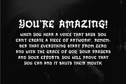 Fegas - Blackletter Font, a Blackletter Font by Mightyfire (Thumbnail 2 of 4)