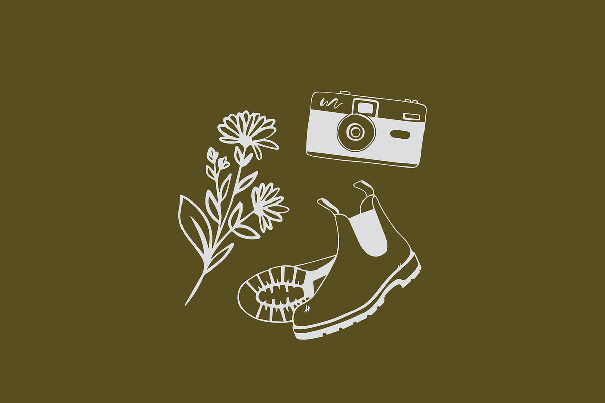 Camping Vector Graphics, an Icon by Sydney Paige (Photo 5 of 6)