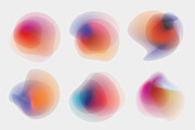Gradient Energy- 30 vibrant shapes, a Texture Graphic by Polar Vectors (Thumbnail 5 of 15)