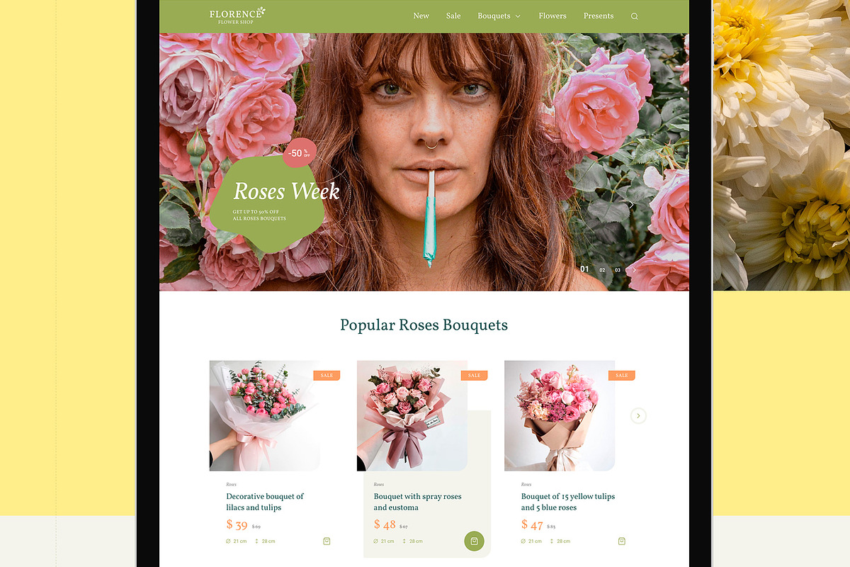 Florence - eCommerce Web UI Kit, an UI Kit Template by Creatoly (Photo 13 of 16)