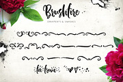 Brushfire Typeface + Extras, a Handwritten Font by Callie Rian & Co. (Thumbnail 6 of 12)