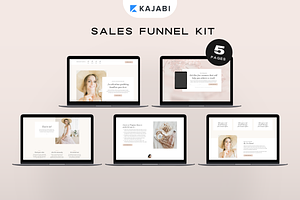 Kajabi Sales Funnel Template Bundle