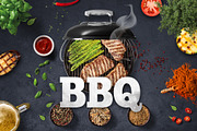 Barbecue Mockup Scene Creator, a Product Mockup by PSD Market (Thumbnail 15 of 26)