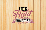 Breast cancer awareness T-shirt, an Object Graphic by hafijul (Thumbnail 2 of 3)