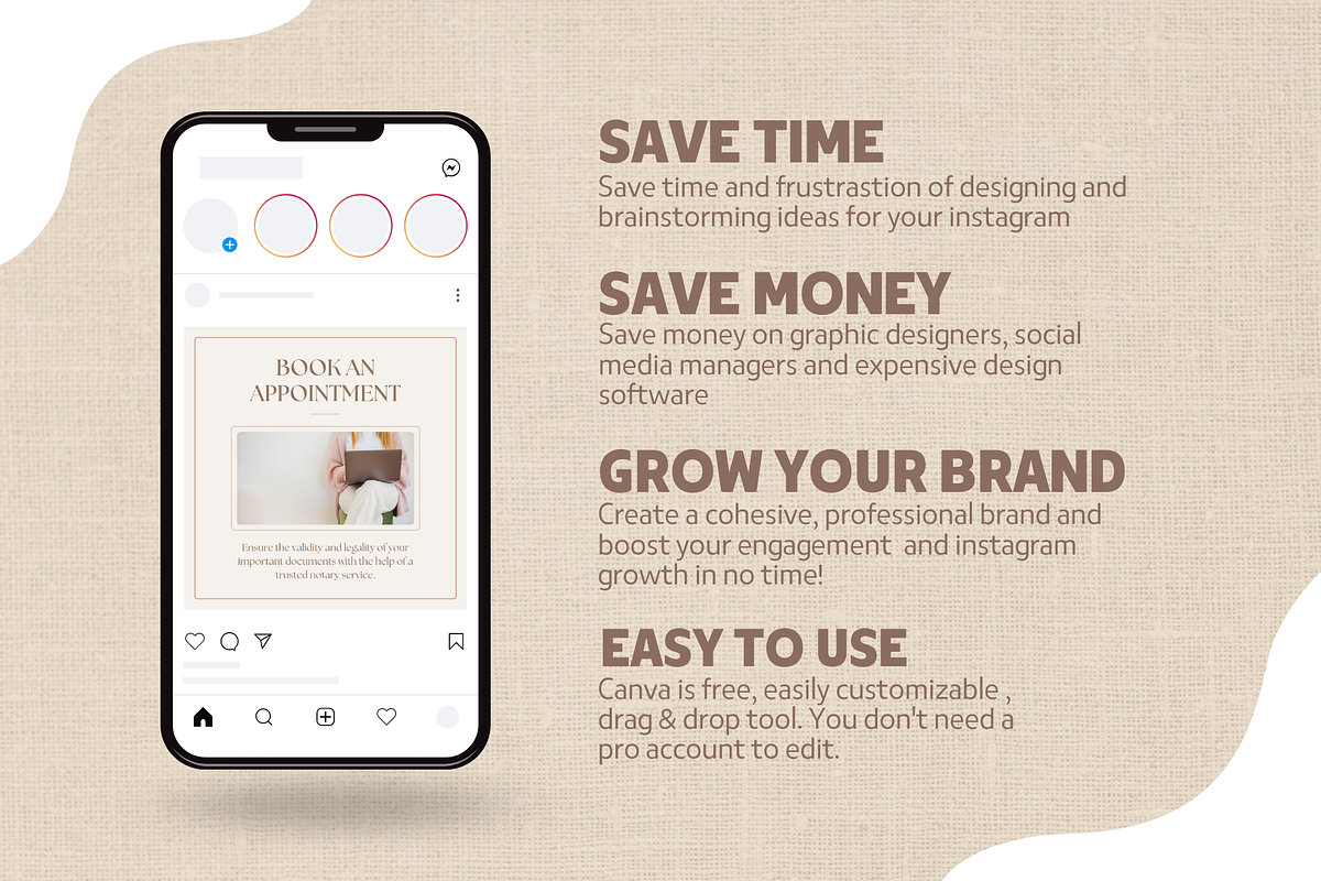 Notary Instagram Templates, a Social Media Template by EliteMatidi (Photo 2 of 7)