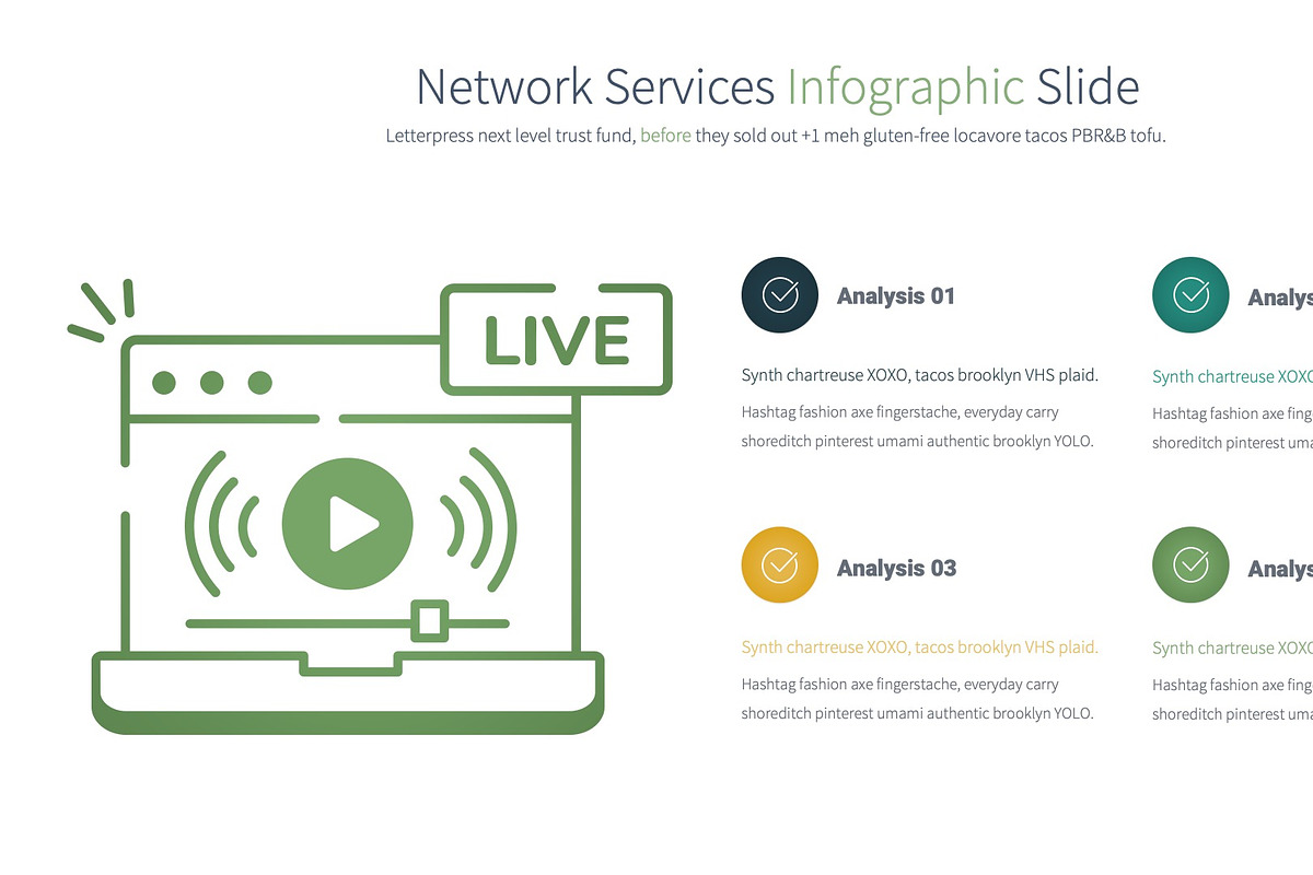 Network Services PowerPoint Template, a Presentation Template by Pulsecolor (Photo 4 of 10)