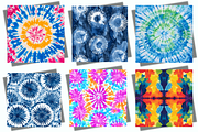 Tie Dye Paper Pack, a Wallpaper Graphic by Delta Designs (Thumbnail 2 of 4)