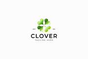 Modern Clover Logo Green Fresh Luck, a Branding & Logo Template by Signatoro (Thumbnail 1 of 3)