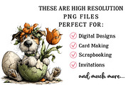 Whimsical Easter Clipart Bundle, an Illustration by OK Design (Thumbnail 5 of 6)