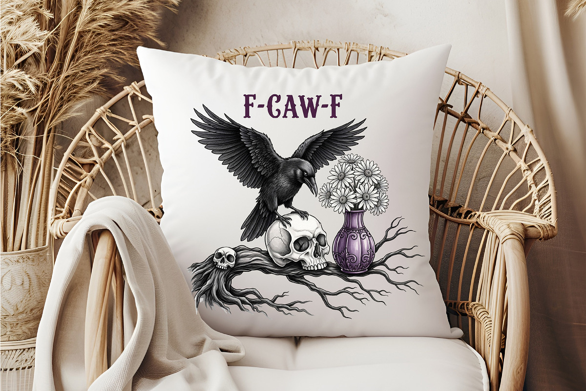F-CAW-F Funny Halloween, an Illustration by DreamCafeArt (Photo 5 of 7)