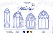 +420 Barbara Vintage Line Art Set, a Decorative Illustration by NassyArt (Thumbnail 12 of 29)